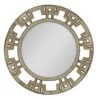 Geometric Cutout Wall Mirror, 16" -Luxeframe Shop geometric cutout wall mirror 16