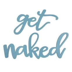 Get Naked Wall Art, 20x8