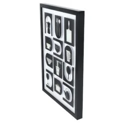 Glass Framed Kitchen Print Wall Art, 14x19 -Luxeframe Shop glass framed kitchen print wall art 14x19 3