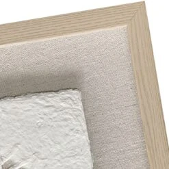 Glass Framed Rice Paper Floral Wall Art, 17" -Luxeframe Shop glass framed rice paper floral wall art 17 2