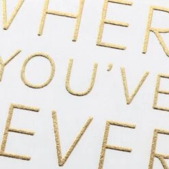 Go Where You've Never Been Canvas Wall Art, 11x14 -Luxeframe Shop go where youve never been canvas wall art 11x14 3