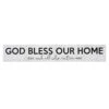 God Bless Our Home Canvas Wall Art, 36x6 -Luxeframe Shop god bless our home canvas wall art 36x6 1