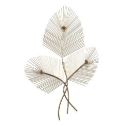 Gold Botanical Wall Art, 18x32