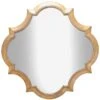 Gold Framed Accent Wall Mirror, 14" -Luxeframe Shop gold framed accent wall mirror 14
