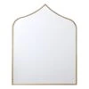 Gold Framed Pointed Arch Wall Mirror, 22x28 -Luxeframe Shop gold framed pointed arch wall mirror 22x28 1