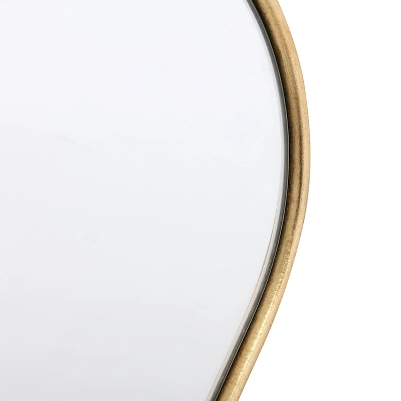 Gold Framed Pointed Arch Wall Mirror, 22x28 3 Gold Framed Pointed Arch Wall Mirror, 22x28 - Image 3