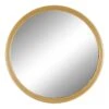 Gold Metal Finish Framed Round Wall Mirror, 14" 7 Gold Metal Finish Framed Round Wall Mirror, 14" -Luxeframe Shop gold metal finish framed round wall mirror 14