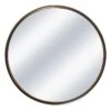 Gold Metal Round Wall Mirror, 32" -Luxeframe Shop gold metal round wall mirror 32