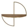 Gold Metal Shelf, 16"