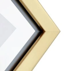 Gold Tabletop Float Frame, 8x10 -Luxeframe Shop gold tabletop float frame 8x10 3