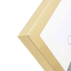 Gold Tabletop Float Frame, 8x10 -Luxeframe Shop gold tabletop float frame 8x10 4