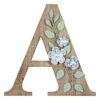 Grace Mitchell 14" Floral Monogram Wall Art, A 2 Grace Mitchell 14" Floral Monogram Wall Art, A -Luxeframe Shop grace mitchell 14 floral monogram wall art a