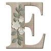 Grace Mitchell 14" Floral Monogram Wall Art, E -Luxeframe Shop grace mitchell 14 floral monogram wall art e