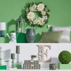 Grace Mitchell 14" Floral Monogram Wall Art, E -Luxeframe Shop grace mitchell 14 floral monogram wall art e 2