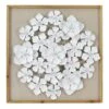 Grace Mitchell 3D White Floral Wall Art, 20" -Luxeframe Shop grace mitchell 3d white floral wall art 20