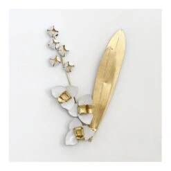 Grace Mitchell 4-Piece Floral Love Wall Signs, 28" -Luxeframe Shop grace mitchell 4 piece floral love wall signs 28 3