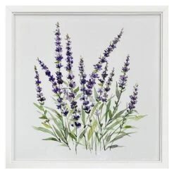 Grace Mitchell Framed Lavender Print Wall Art, 13"