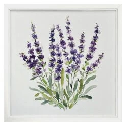Grace Mitchell Framed Lavender Print Wall Art, 13"