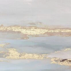 Grace Mitchell Framed White Foiled Canvas Wall Art, 16" -Luxeframe Shop grace mitchell framed white foiled canvas wall art 16 3