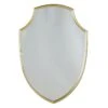 Grace Mitchell Gold Shield Wall Mirror, 20x29 -Luxeframe Shop grace mitchell gold shield wall mirror 20x29 1