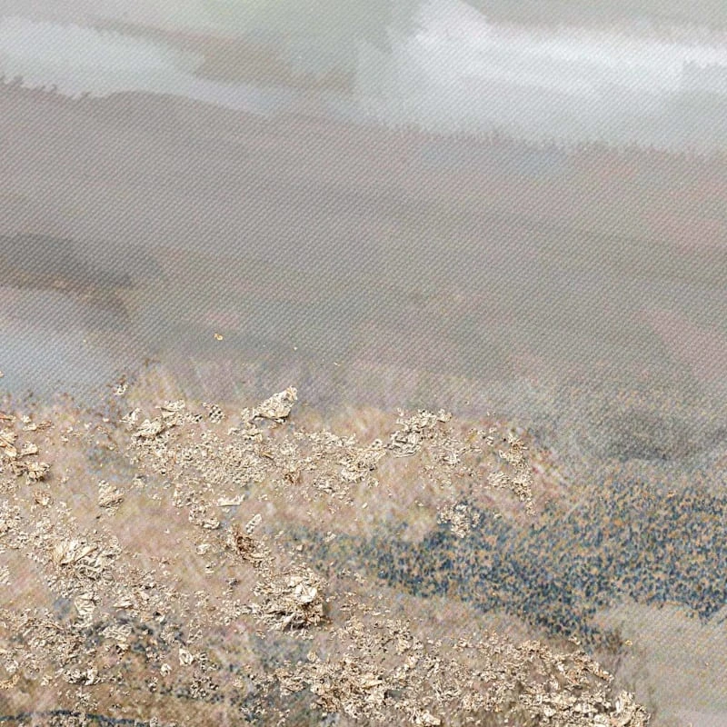 Grace Mitchell Grey Abstract Canvas Wall Art, 24" 3 Grace Mitchell Grey Abstract Canvas Wall Art, 24" - Image 3