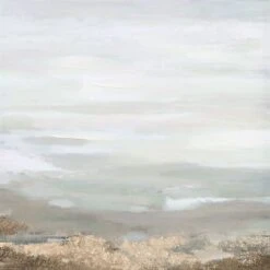 Grace Mitchell Grey Abstract Canvas Wall Art, 24"