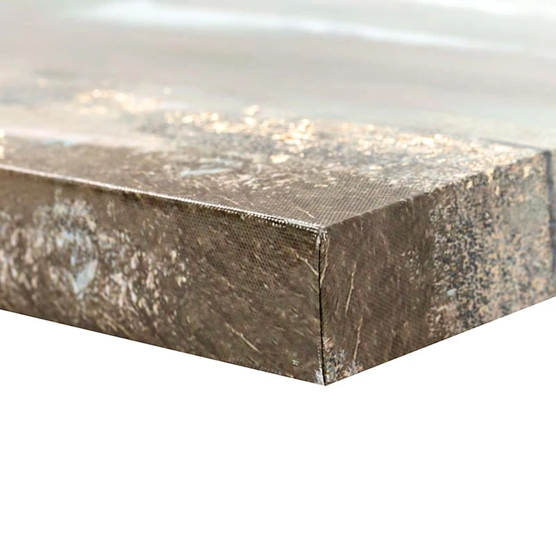 Grace Mitchell Grey Abstract Canvas Wall Art, 24" 5 Grace Mitchell Grey Abstract Canvas Wall Art, 24" - Image 5