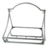 Grace Mitchell Silver Metal Wall Shelves, 12"