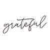 Grateful Wall Sign, 24x9 -Luxeframe Shop grateful wall sign 24x9 1
