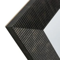 Grey Framed Ornate Wall Mirror, 22x28 -Luxeframe Shop grey framed ornate wall mirror 22x28 4