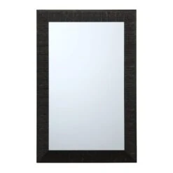 Grey Framed Ornate Wall Mirror, 24x36