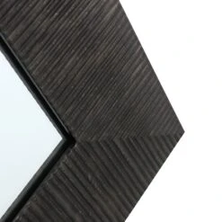 Grey Framed Ornate Wall Mirror, 24x36 -Luxeframe Shop grey framed ornate wall mirror 24x36 3