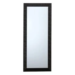 Grey Framed Ornate Wall Mirror, 24x58