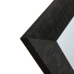 Grey Framed Ornate Wall Mirror, 24x58 -Luxeframe Shop grey framed ornate wall mirror 24x58 5