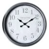 Grey Gallery Wall Clock, 30" -Luxeframe Shop grey gallery wall clock 30