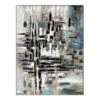 Grey Squares Enhanced Canvas Wall Art, 30x40 -Luxeframe Shop grey squares enhanced canvas wall art 30x40 1