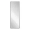 Grey Wash Thin Framed Leaner Mirror, 24x70 -Luxeframe Shop grey wash thin framed leaner mirror 24x70 1