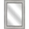 Grey Wood Washed Framed Wall Mirror, 22x36 3 Grey Wood Washed Framed Wall Mirror, 22x36 -Luxeframe Shop grey wood washed framed wall mirror 22x36 1