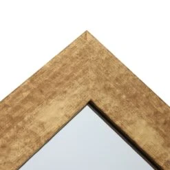 Hammered Gold Framed Wall Mirror, 22x28 -Luxeframe Shop hammered gold framed wall mirror 22x28 3