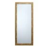 Hammered Gold Framed Wall Mirror, 24x58 -Luxeframe Shop hammered gold framed wall mirror 24x58 1