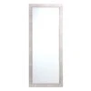 Hammered Silver Framed Wall Mirror, 24x58 -Luxeframe Shop hammered silver framed wall mirror 24x58 1