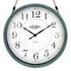 Hanging Green Wall Clock, 16" -Luxeframe Shop hanging green wall clock 16