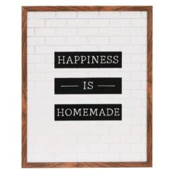 Happiness Is Homemade Wall Art, 11x14