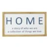 Home Sentiment Wall Sign, 23x13 -Luxeframe Shop home sentiment wall sign 23x13 1
