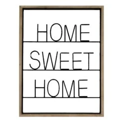 Home Sweet Home Metal Wall Sign, 18x24