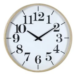 Honeybloom Artisanal Wall Clock, 20"