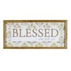 Honeybloom Blessed Wall Sign, 24x11