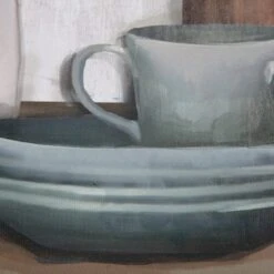 Honeybloom Botanical Vases Canvas Wall Art, 16x32 -Luxeframe Shop honeybloom botanical vases canvas wall art 16x32 5