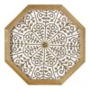 Honeybloom Brown Metal Medallion Wall Decor, 14" -Luxeframe Shop honeybloom brown metal medallion wall decor 14