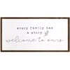 Honeybloom Family Story Framed Canvas Wall Art, 32x16 -Luxeframe Shop honeybloom family story framed canvas wall art 32x16 1